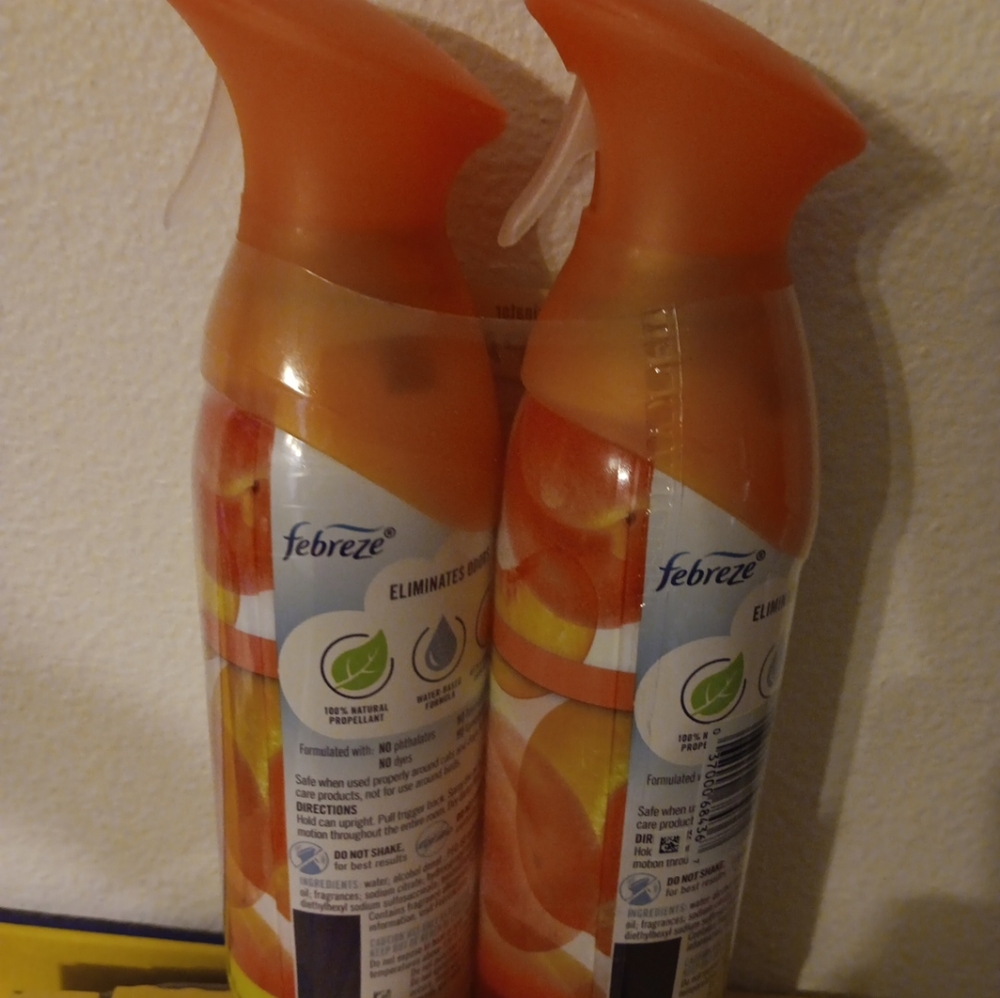 Febreze air peach